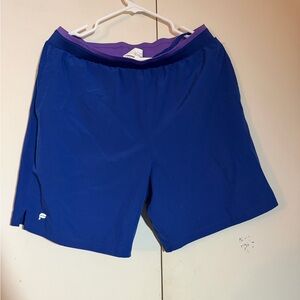 Fabletics Blue Athletic Shorts